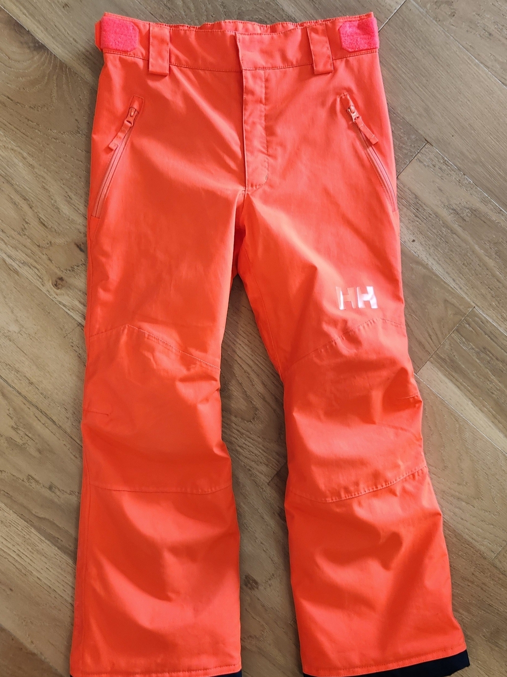 Helly Hansen HH Youth Ski Snow Pants - Size 10 - Waterproof - Bright Orange